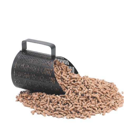 FAVERGE Rangement à pellets, granulés et bûches, en Acier allié :  : Jardin